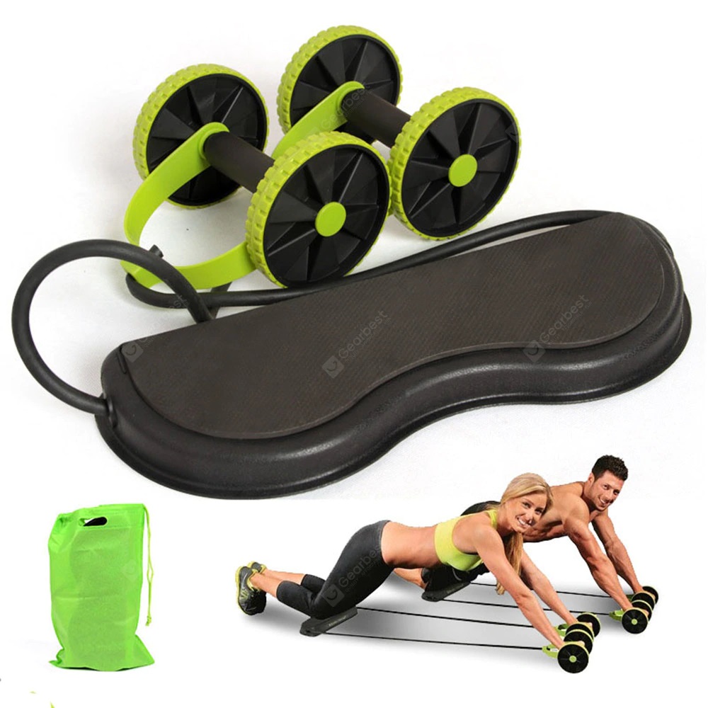 Jungle Sport Ab Roller Pro Carver Core Muscle Exercise Trainer