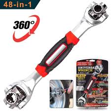 Universal 48 in 1 Tiger Wrench Multipurpose Bolt Wrench 360 Degree Rotation Adjustable