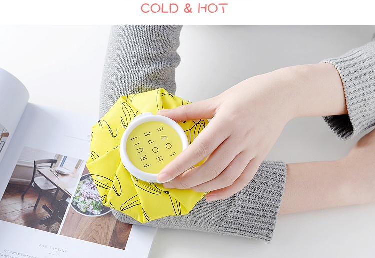 Healthcare Ice Bag Sport Injury Cap Muscle Aches Relief Pain Cold Therapy Pack Reusable Ice  Cold Water Or Hot Water Fabric Rubber Ice Bags
