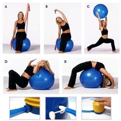 Thickened Explosion-Proof Massage Ball Yoga Ball Matador Exercise Ball