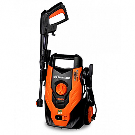 Daewoo 1200 Watt High Pressure Washer with Shampoo Bottle